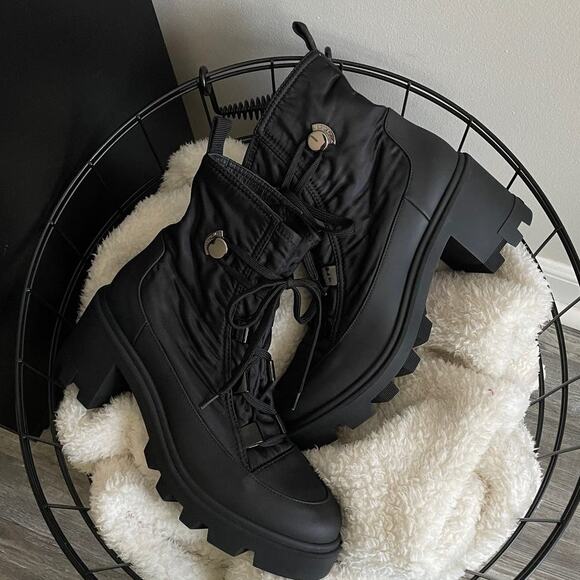Moncler Black Cheryne Boots - Picture 6 of 13